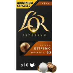 Kaffekapslar L'OR Lungo Estremo 10