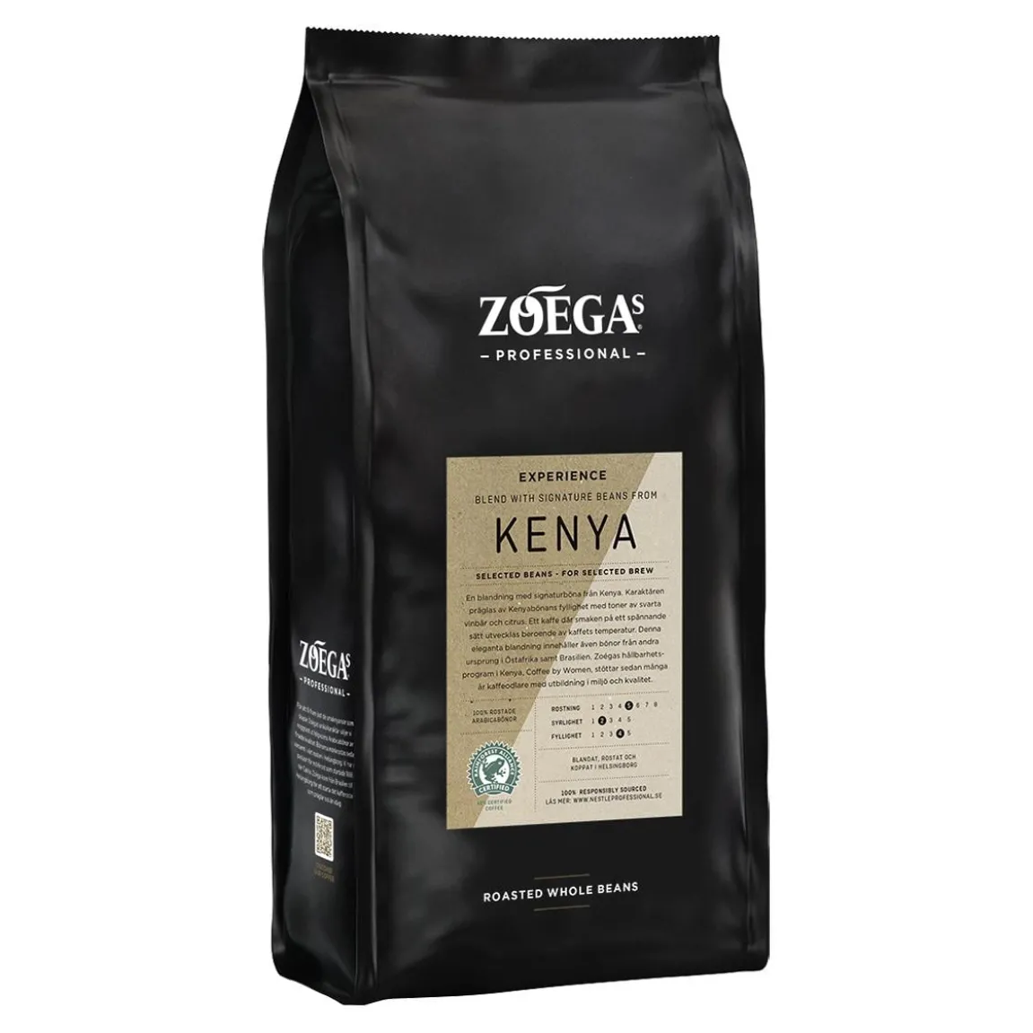 Kaffe Zoégas Experience Blend Kenya Hela Bönor 750g