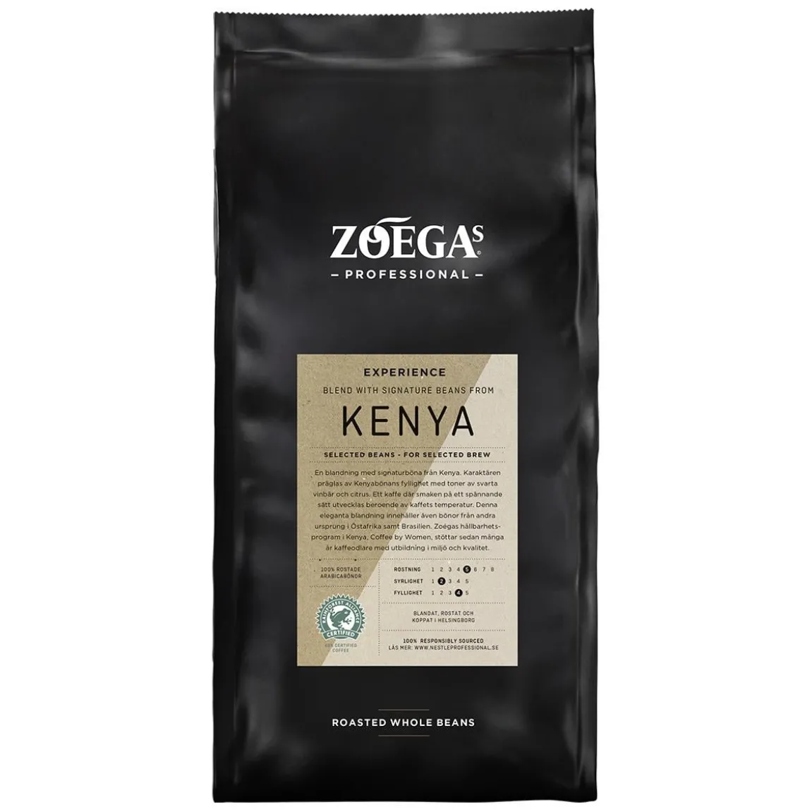 Kaffe Zoégas Experience Blend Kenya Hela Bönor 750g