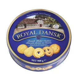 Kakor Royal Dansk Butter Cookies plåtburk 908g