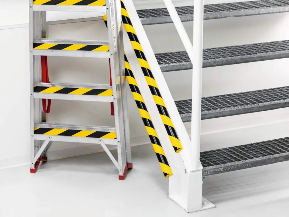 Kantskydd Durable E8R Gul/Svart 1000x40x40mm