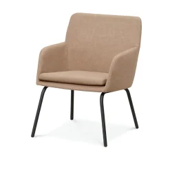 Karmstol inoff Solo Helklädd Beige/Svart