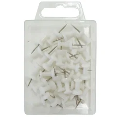 Kartnålar Actual Push-Pin Vit