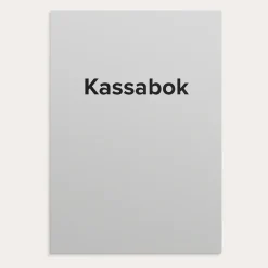 Kassabok Häfte 32 Sidor A5