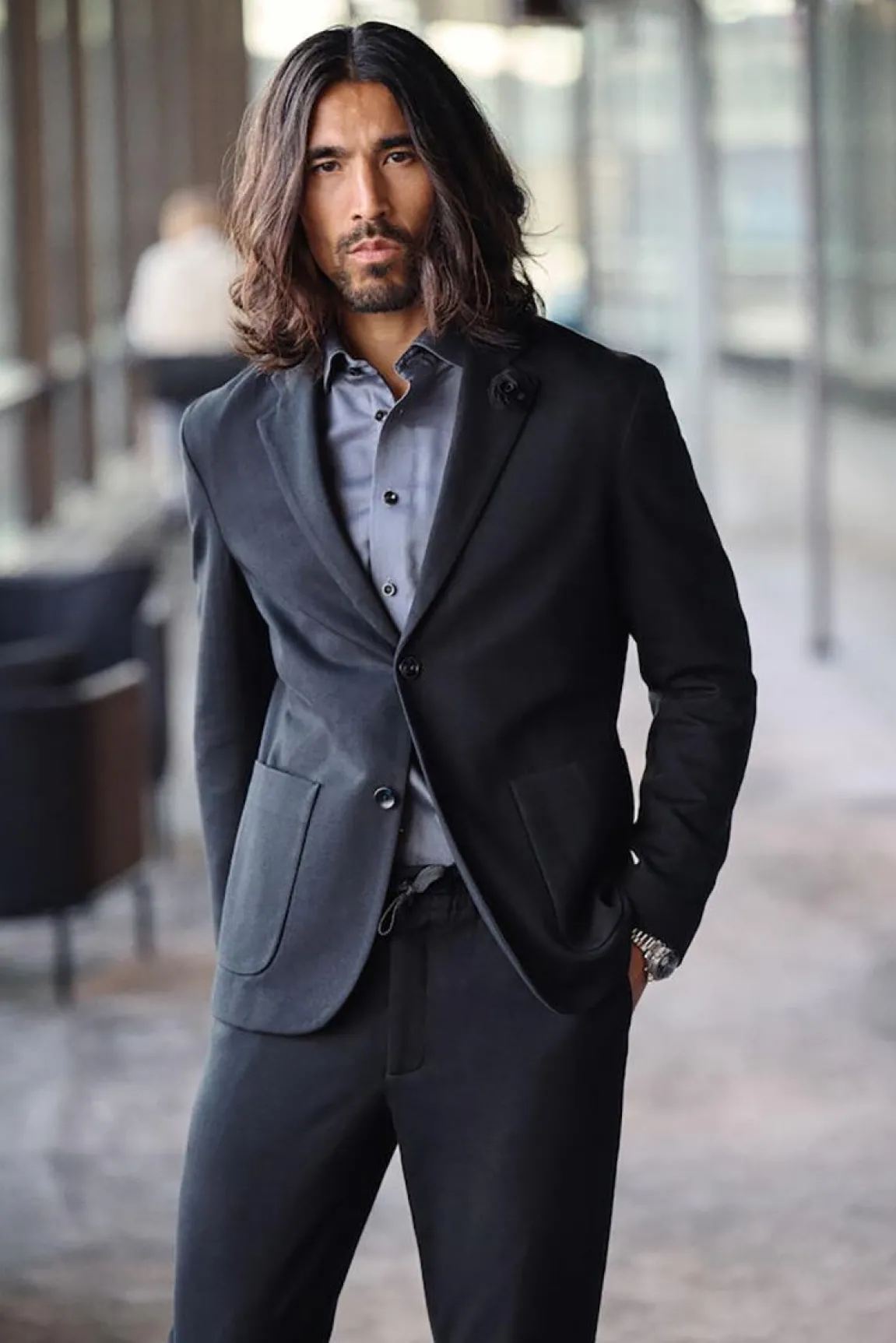 Kavaj J.Harvest & Frost 2964001 Casual Blazer Marin 52