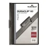 Klämmapp Durable Duraclip 60 Ark Svart A4