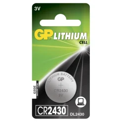 Knappcellsbatteri GP Lithium CR2430 3V