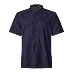 Kockskjorta Segers 1097 Unisex Mörkblå XXS