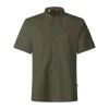 Kockskjorta Segers 1097 Unisex Olivgrön XXS