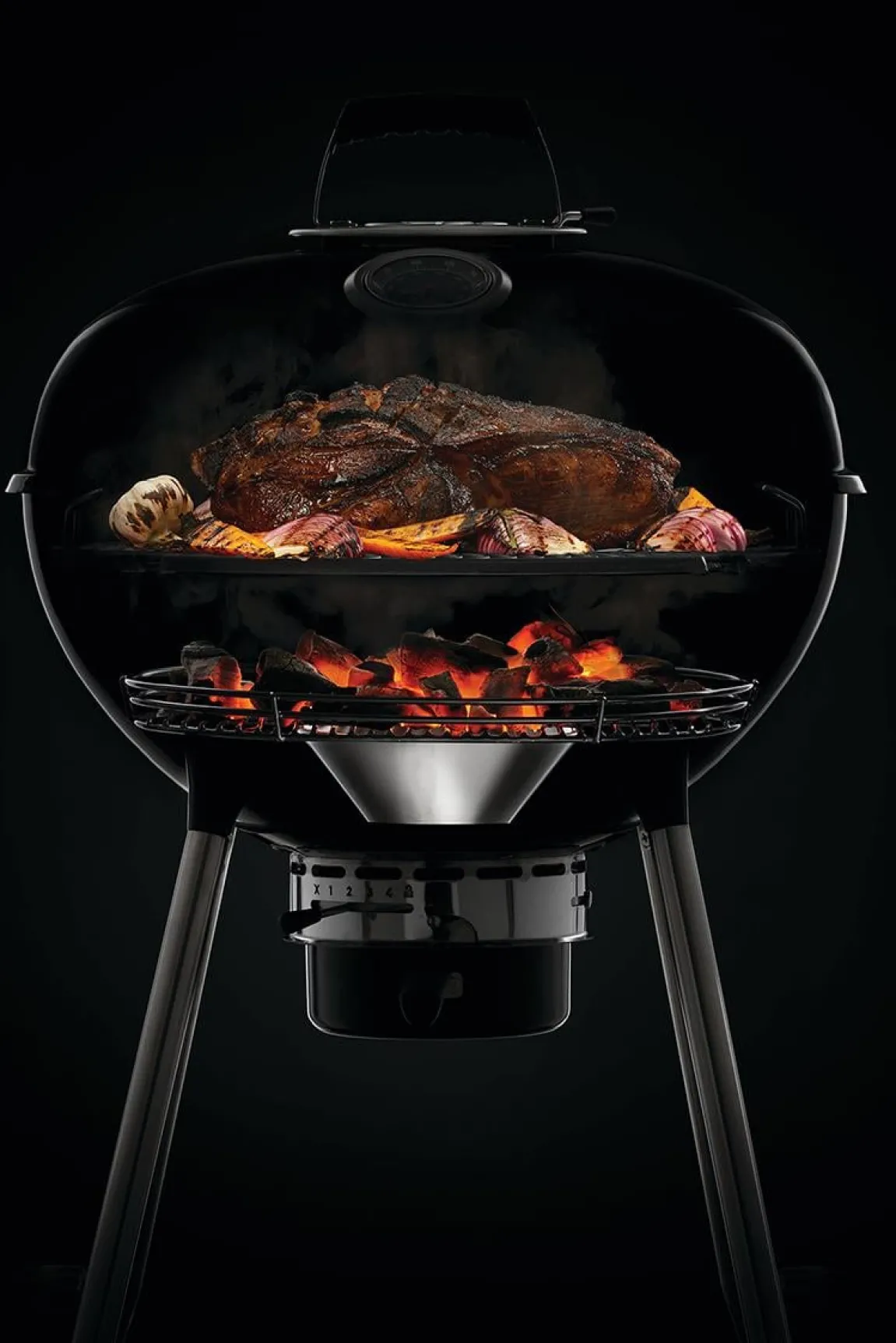 Kolgrill Napoleon Pro 22K-L-3 Svart 57cm
