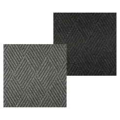 Kombinationsmatta Matting Combi Premier svart 114x175cm