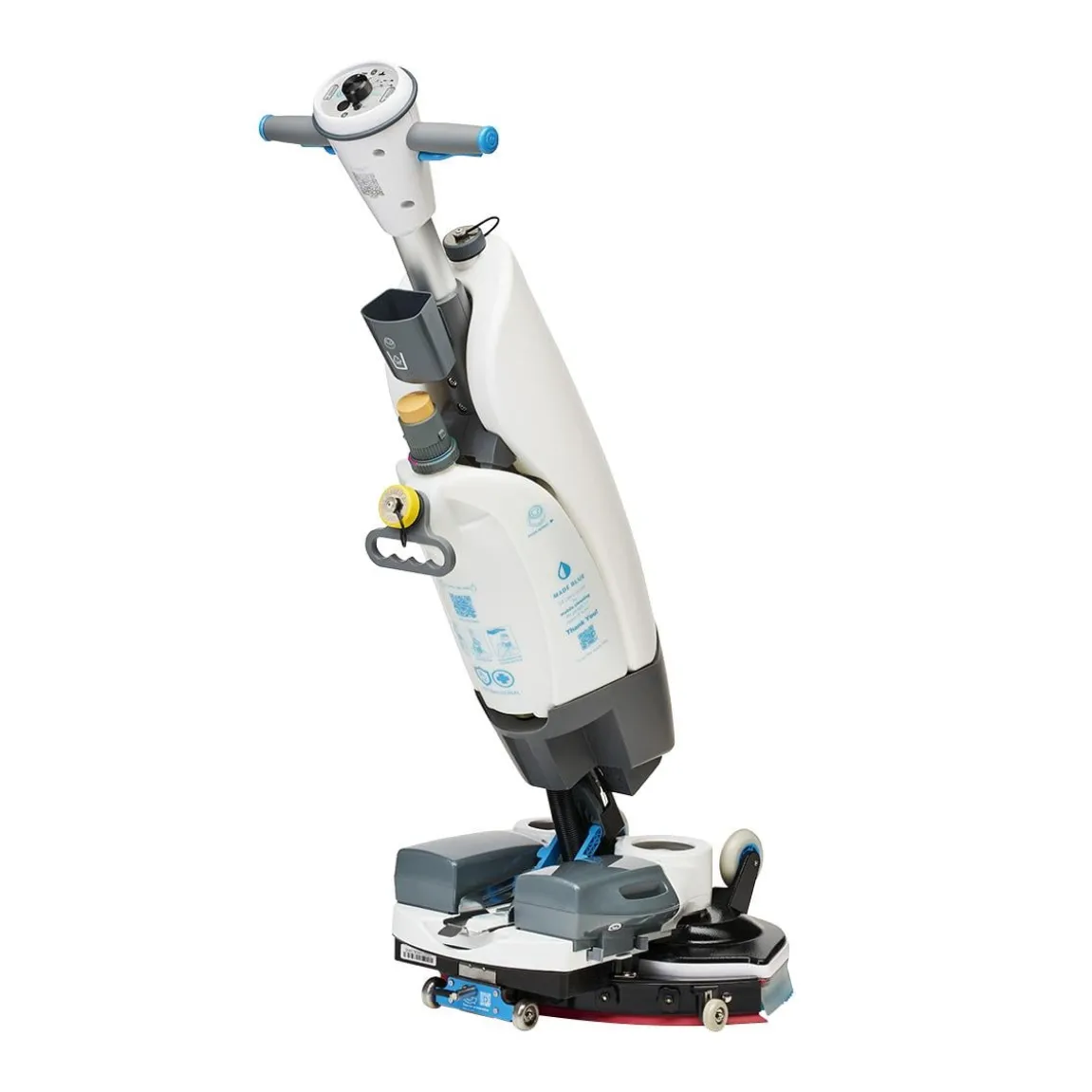 Kombiskurmaskin i-Mop XL Pro Komplett med Borstar
