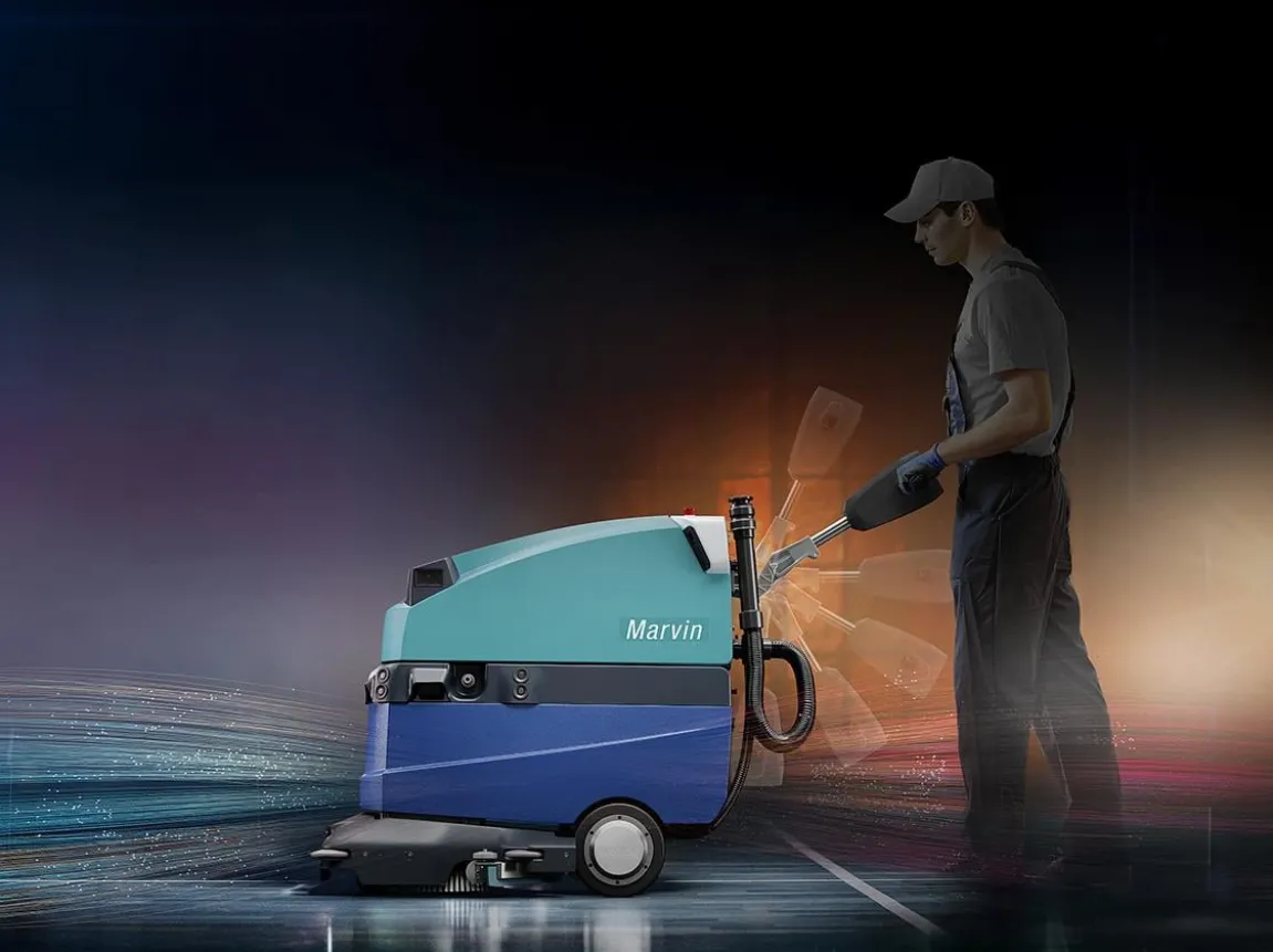Kombiskurmaskin Wetrok Robomatic Marvin