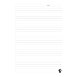 Konferensblock Linjerat 10 Blad A4