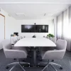 Konferensbord Madrid Vitlaminat 4200x1200/800