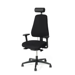 Kontorsstol AllOffice Classic Svart
