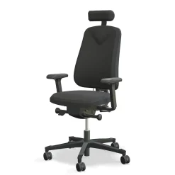 Kontorsstol Höganäs 280 Svart