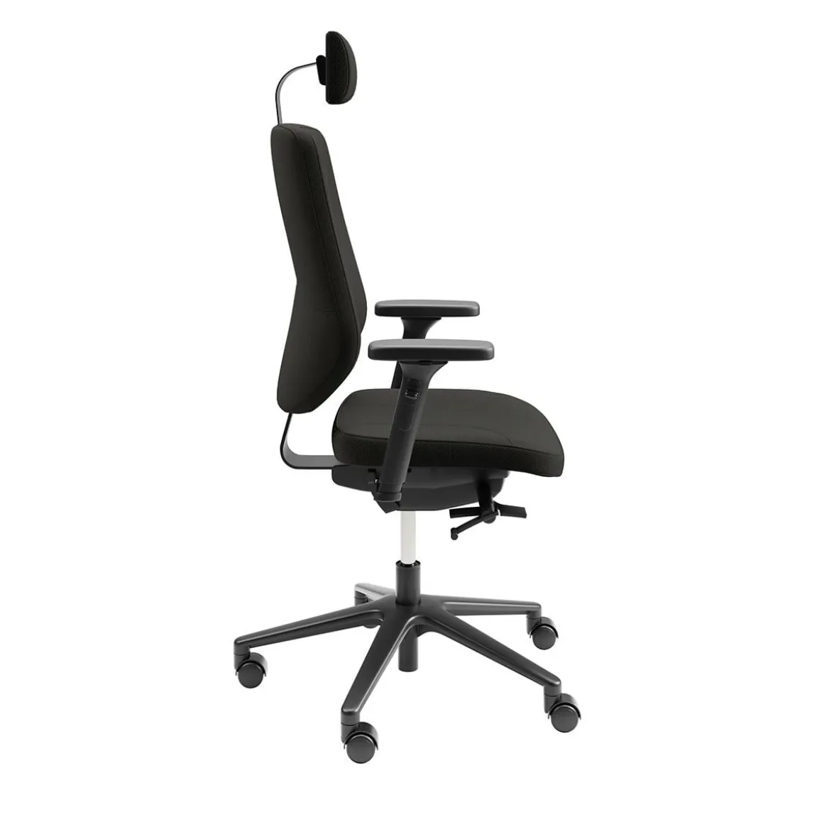 Kontorsstol Lanab Surf High Svart