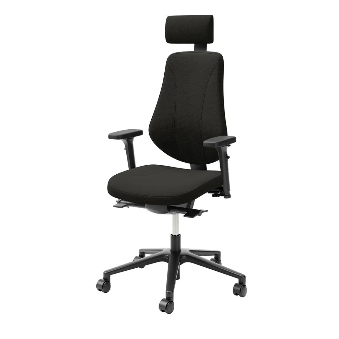 Kontorsstol Lanab Surf High Synkron Svart
