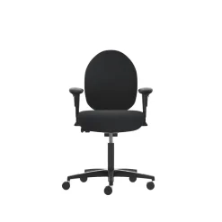 Kontorsstol Malmstolen Active R3 Medium DUX Svart