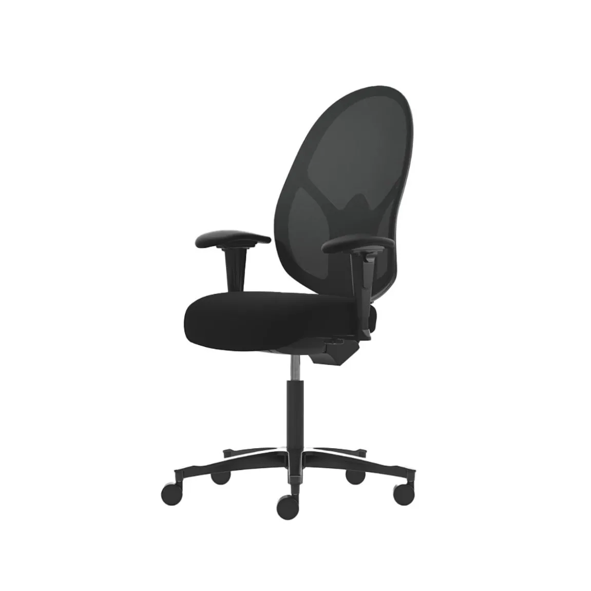 Kontorsstol Malmstolen Active R3 Mesh DUX Svart