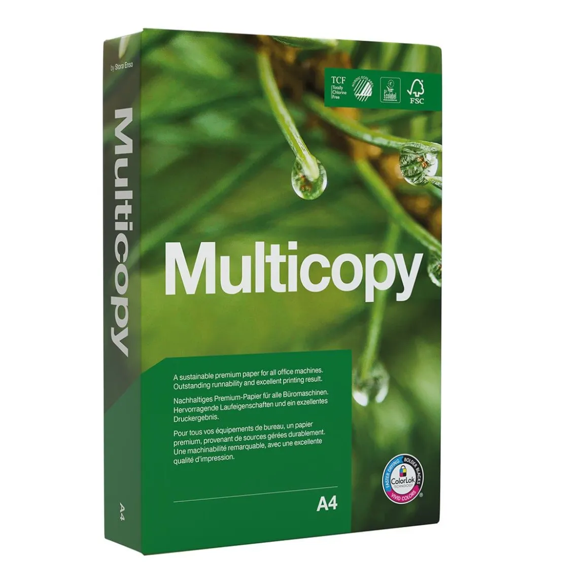 Kopieringspapper Multicopy Original Ohålat A4 90g