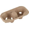 Kopphållare För 2 bägare oblekt 215x108x42mm