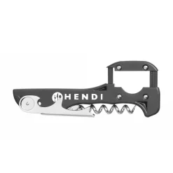Korkskruv Hendi Kypare Med Blyskärare Svart 130mm