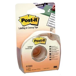 Korrigeringstejp Post-it 658H 6 radig med hållare