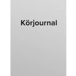 Körjournal Häfte 32 Sidor A5