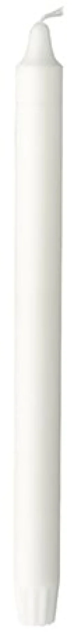 Kronljus Duni 100% stearin Vit 20cm