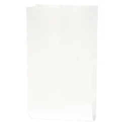 Åksjukepåse Kraft+PE Svetsbotten Vit 13x8x24cm