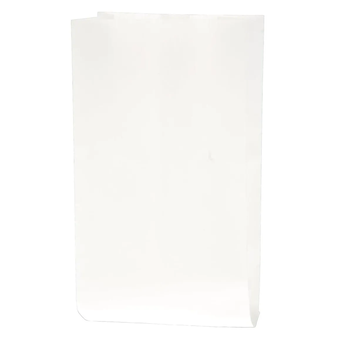 Åksjukepåse Kraft+PE Svetsbotten Vit 13x8x24cm