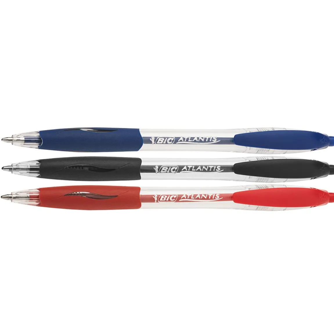 Kulspetspenna Bic Atlantis Svart Medium