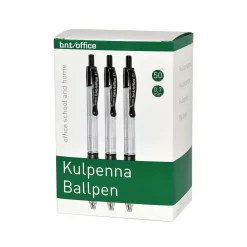 Kulspetspenna Office 0,7mm Svart