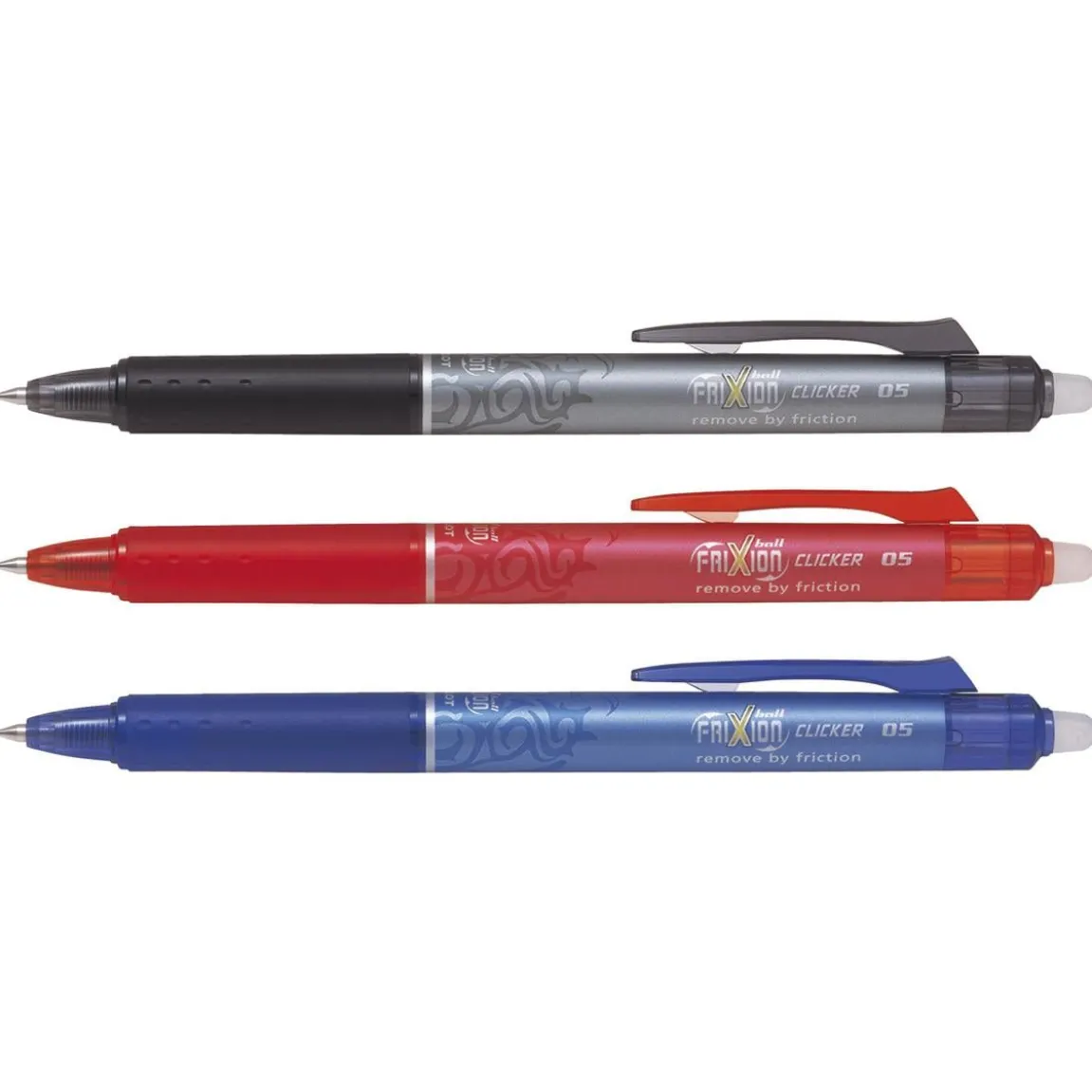 Kulspetspenna Pilot Frixion Clicker Svart 0.5