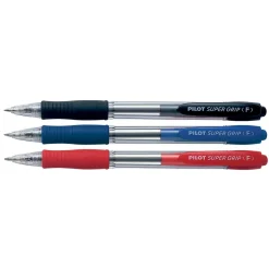 Kulspetspenna Pilot Supergrip Svart 0.7