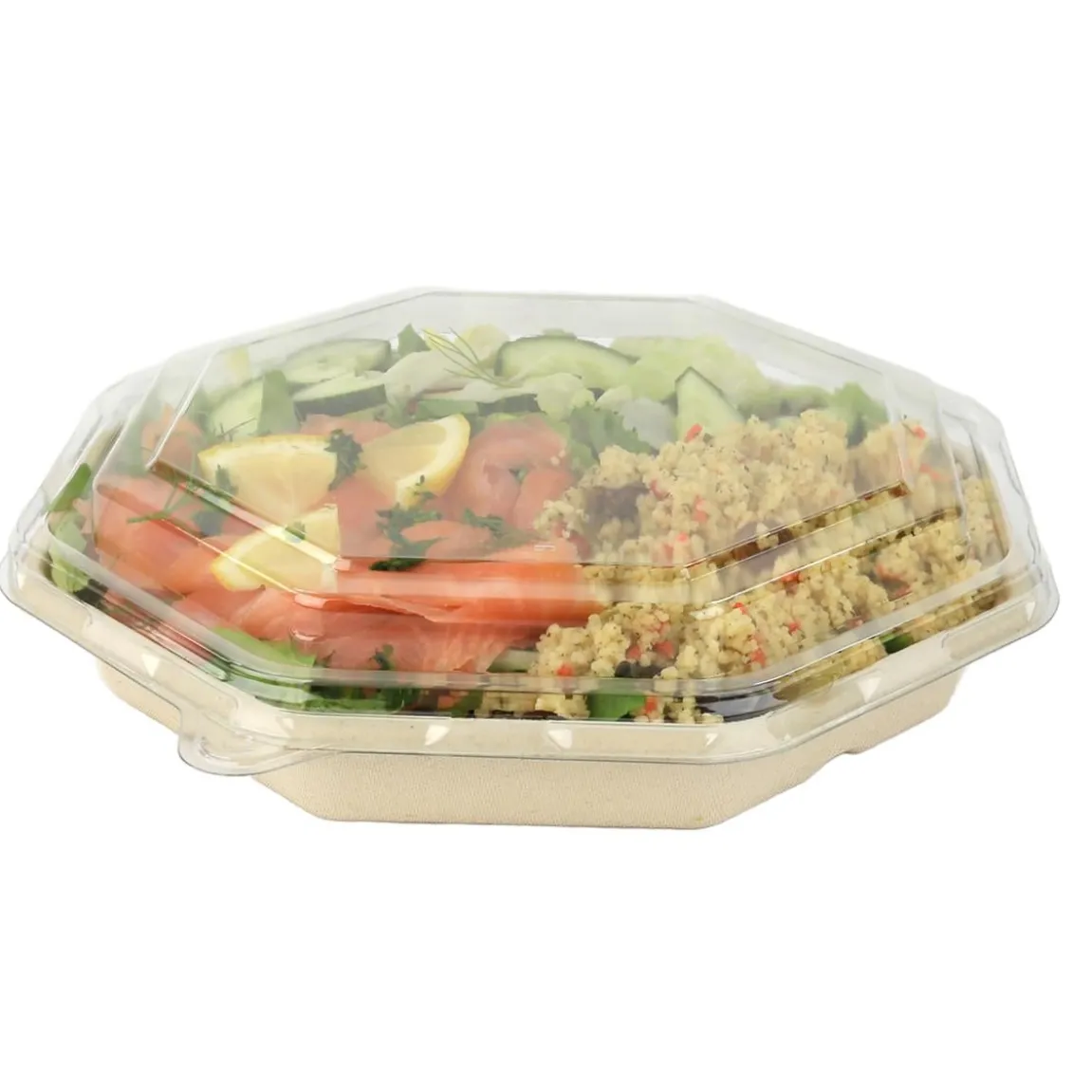 Kupollock Bagasse Octagon 230x230mm