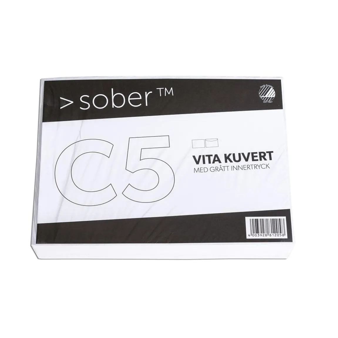 Kuvert Sober C5 Remsa Vit 90g