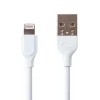 Laddkabel Gear USB-A till Lightning MFI Vit 1m
