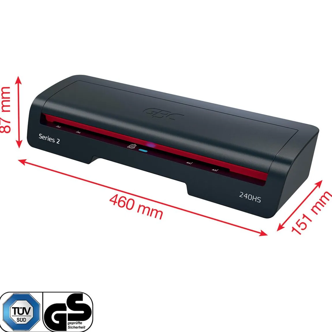 Lamineringsmaskin GBC 240HS Series 2 A3