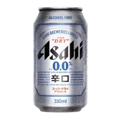 Öl Asahi Super Dry 0% Burk 33cl exkl pant