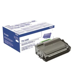 Lasertoner Brother 8000 Sidor TN3480 Svart