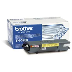 Lasertoner Brother 8000 Sidor TN3280 Svart