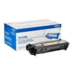 Lasertoner Brother 12000 Sidor TN3390 Svart