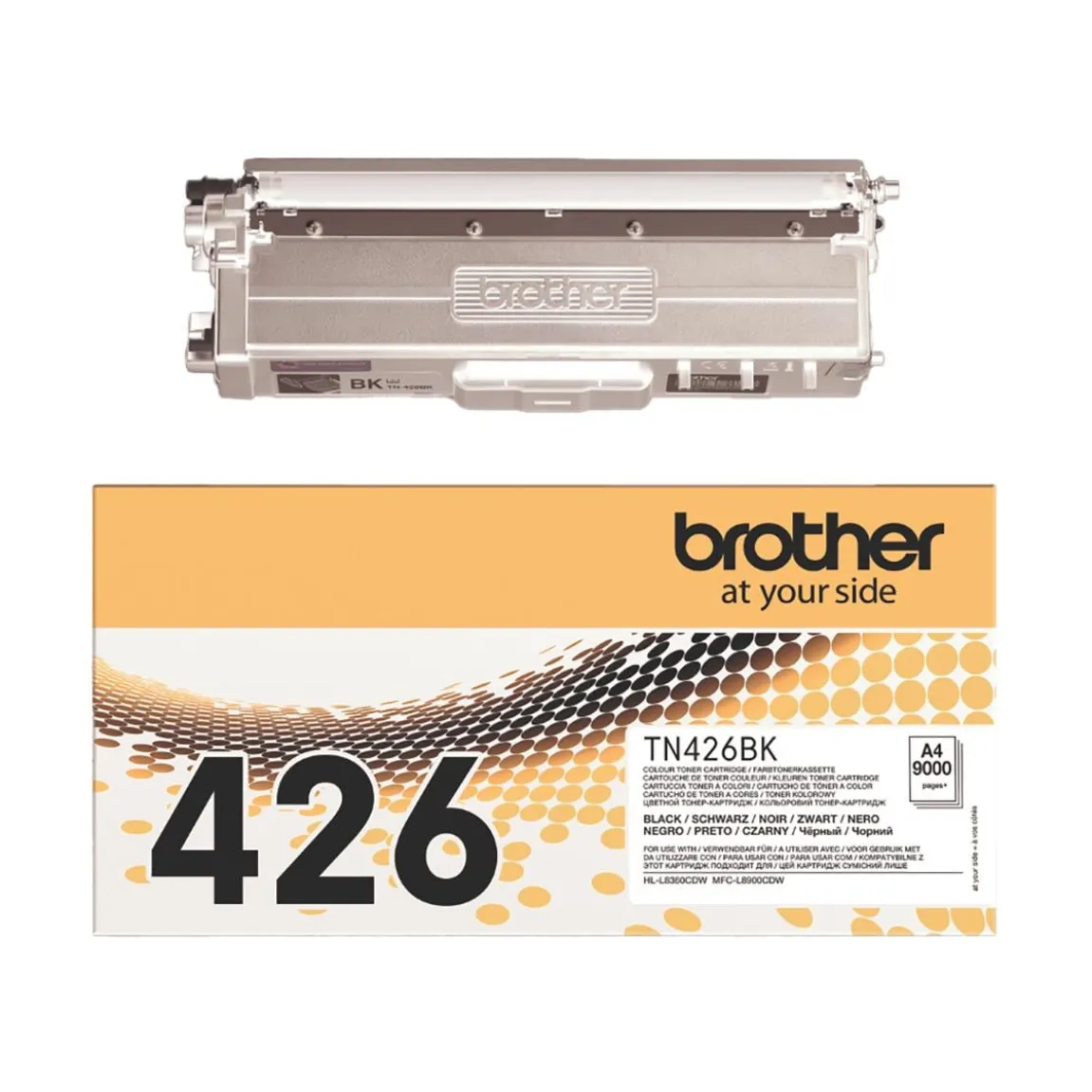 Lasertoner Brother TN426BK Svart
