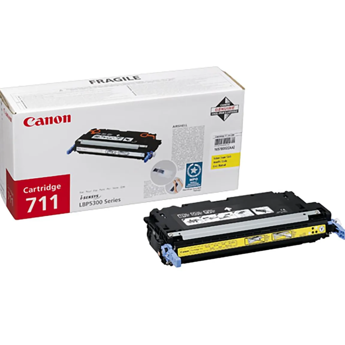 Lasertoner Canon CRG711 1657B002 Gul