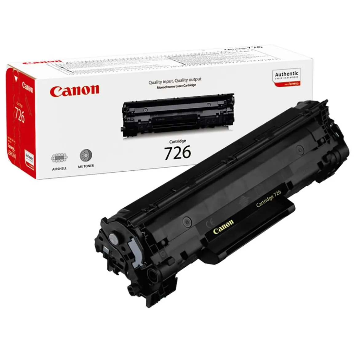 Lasertoner Canon CRG726 3483B002 Svart