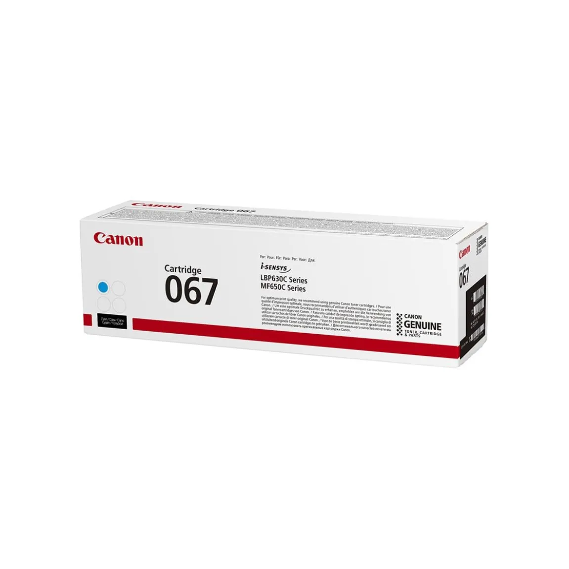 Lasertoner Canon 067 1250 Sidor 5101C002 Cyan