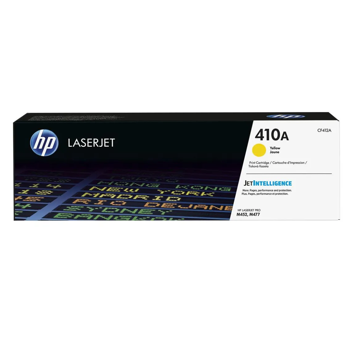 Lasertoner HP 410A CF412A Gul 2300sid
